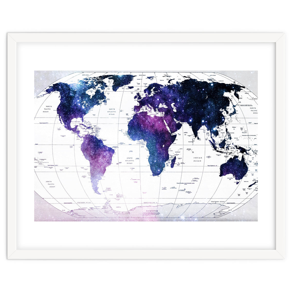 ALLOVER THE WORLD-Galaxy map