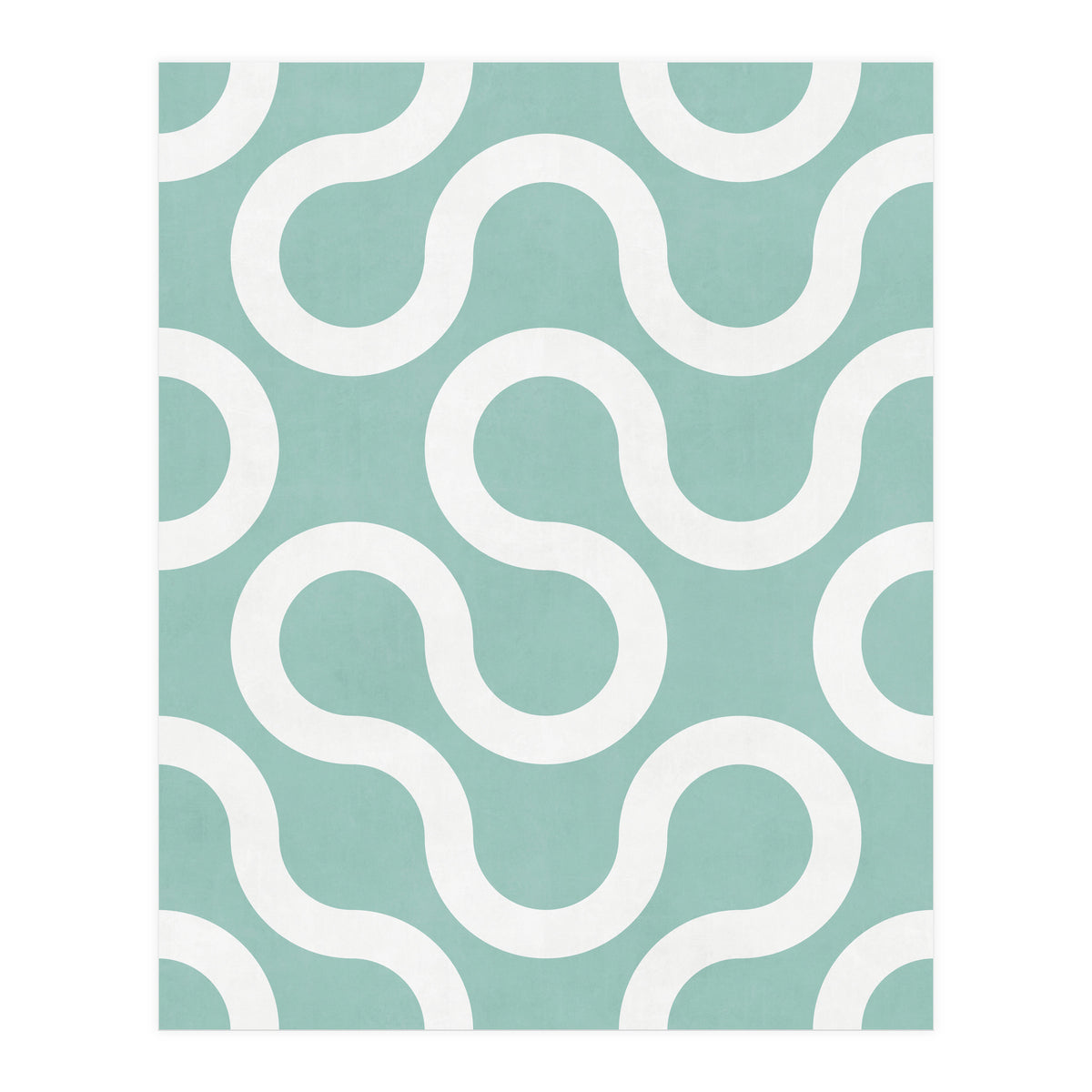 My Favorite Geometric Patterns No.34 - Light Blue (Print Only)