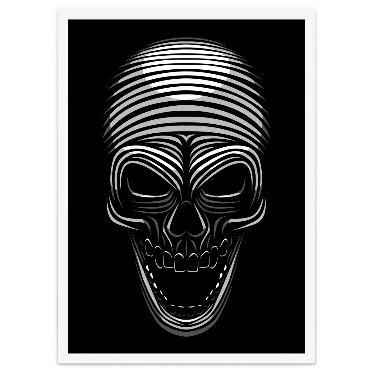 Lines Skull