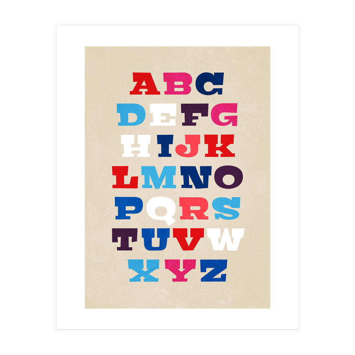 ABC Alphabet (Print Only)