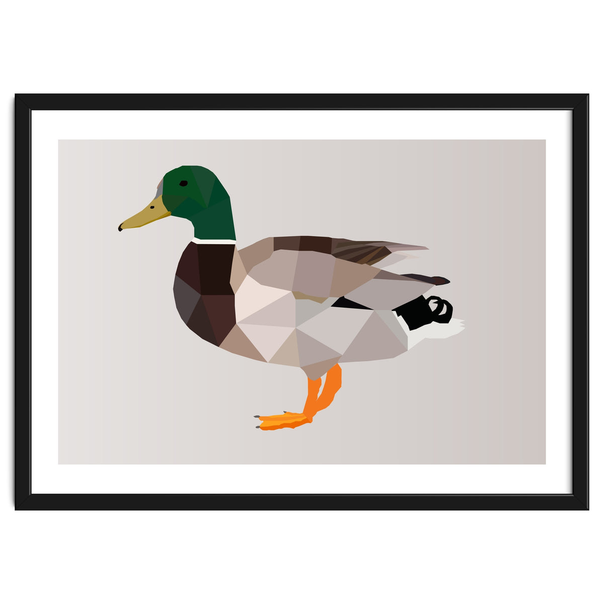 Duck Low Poly Art