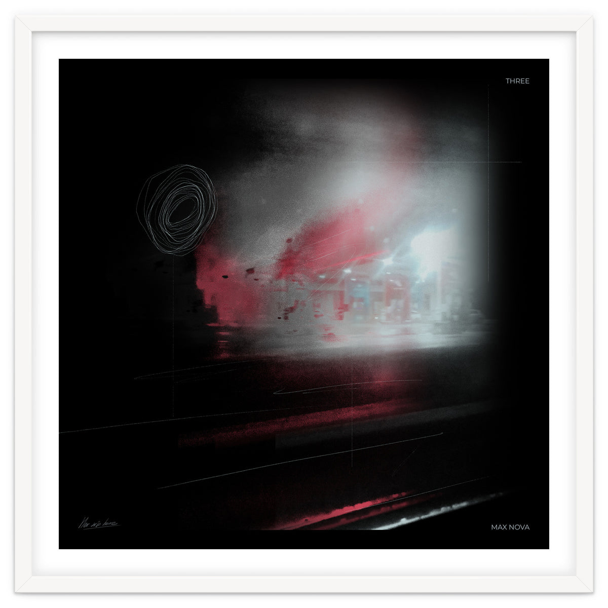 Her trip home. Three