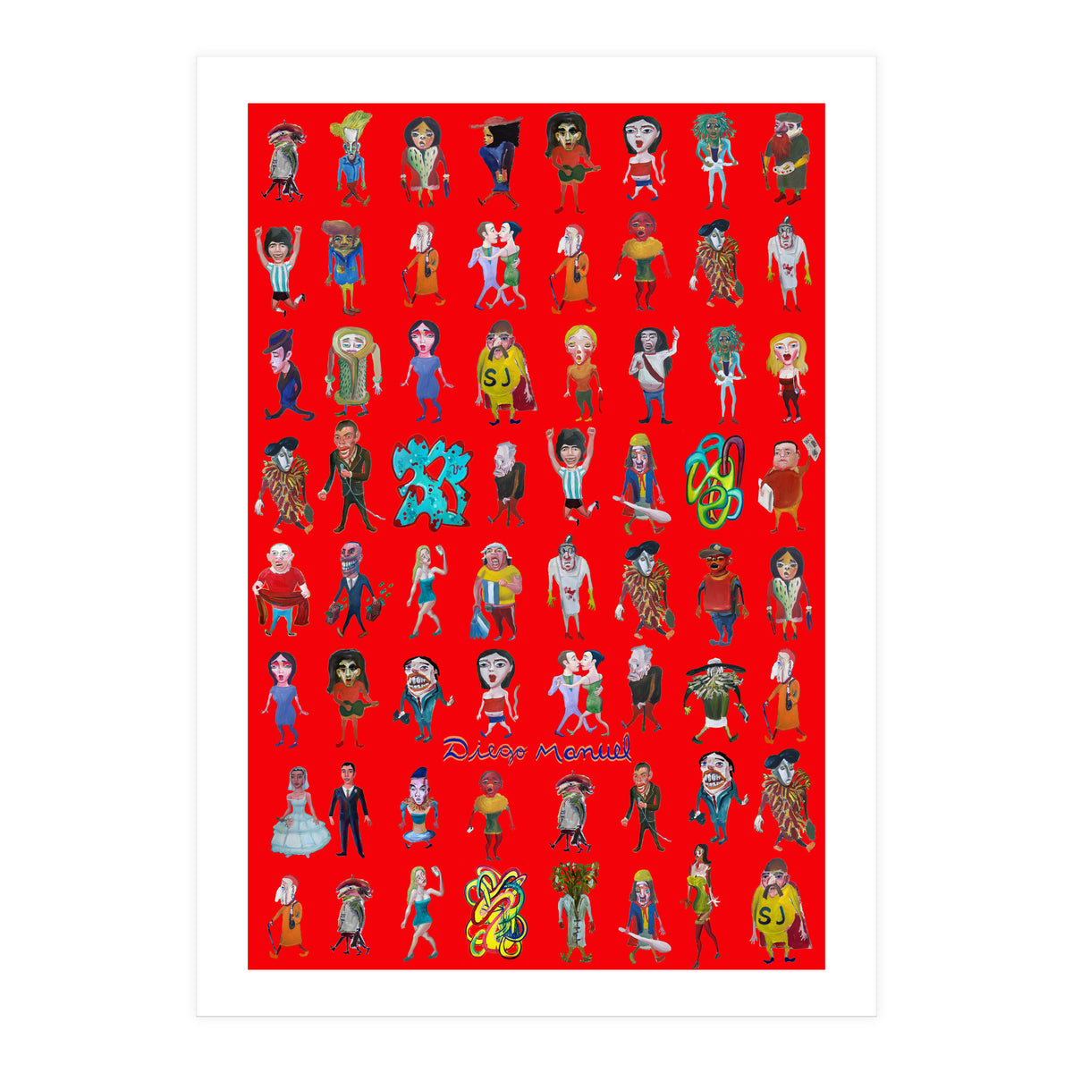 Gente Del Barrio B (Print Only)