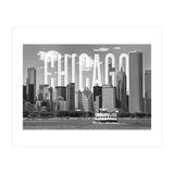 CHICAGO Skyline | Monochrome (Print Only) thumbnail