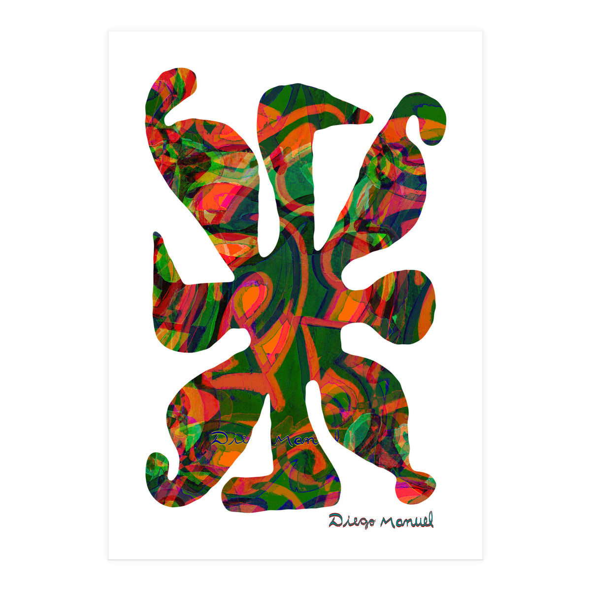 Fuego 141 Copia (Print Only)