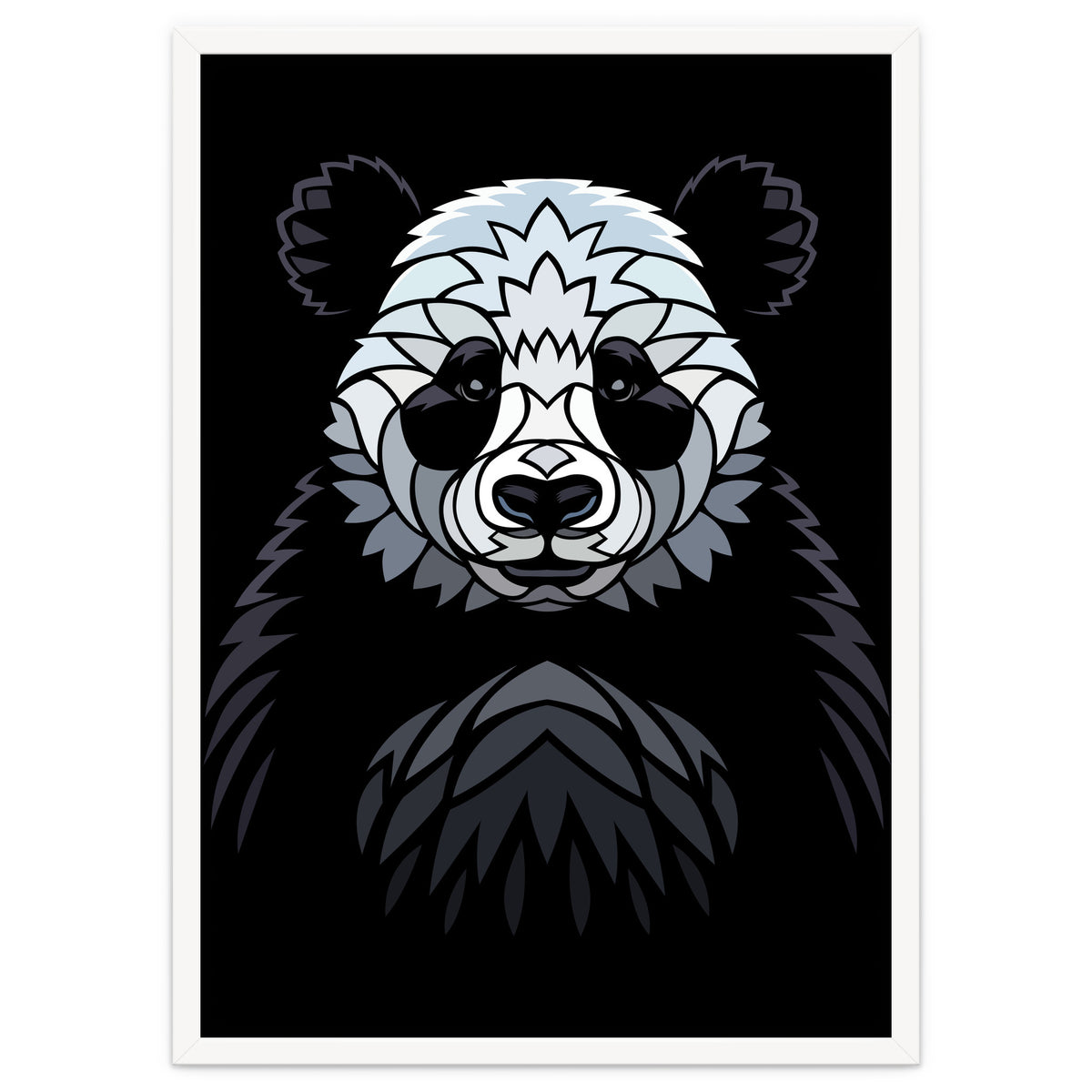 Tribal frontal Panda