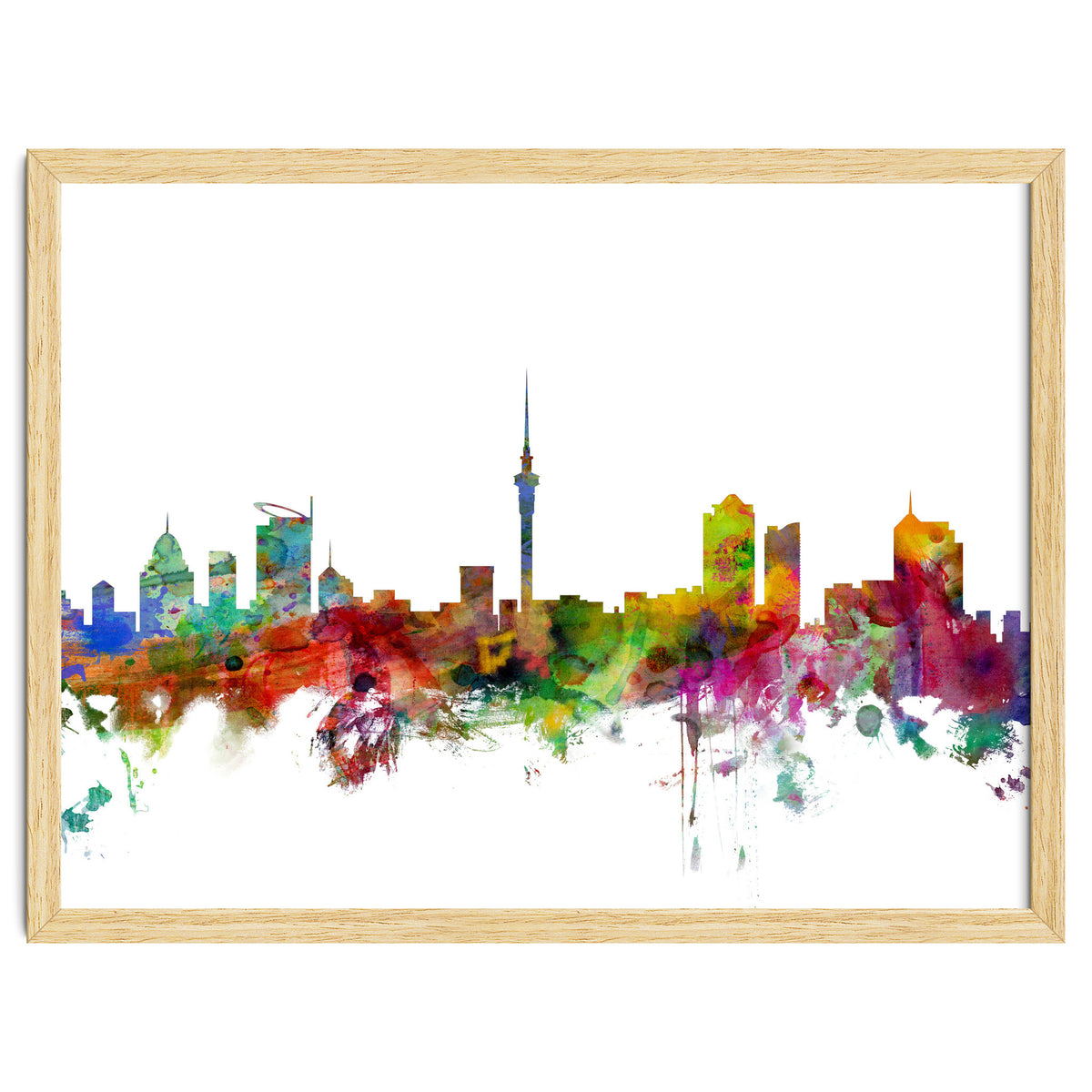 Auckland New Zealand Skyline