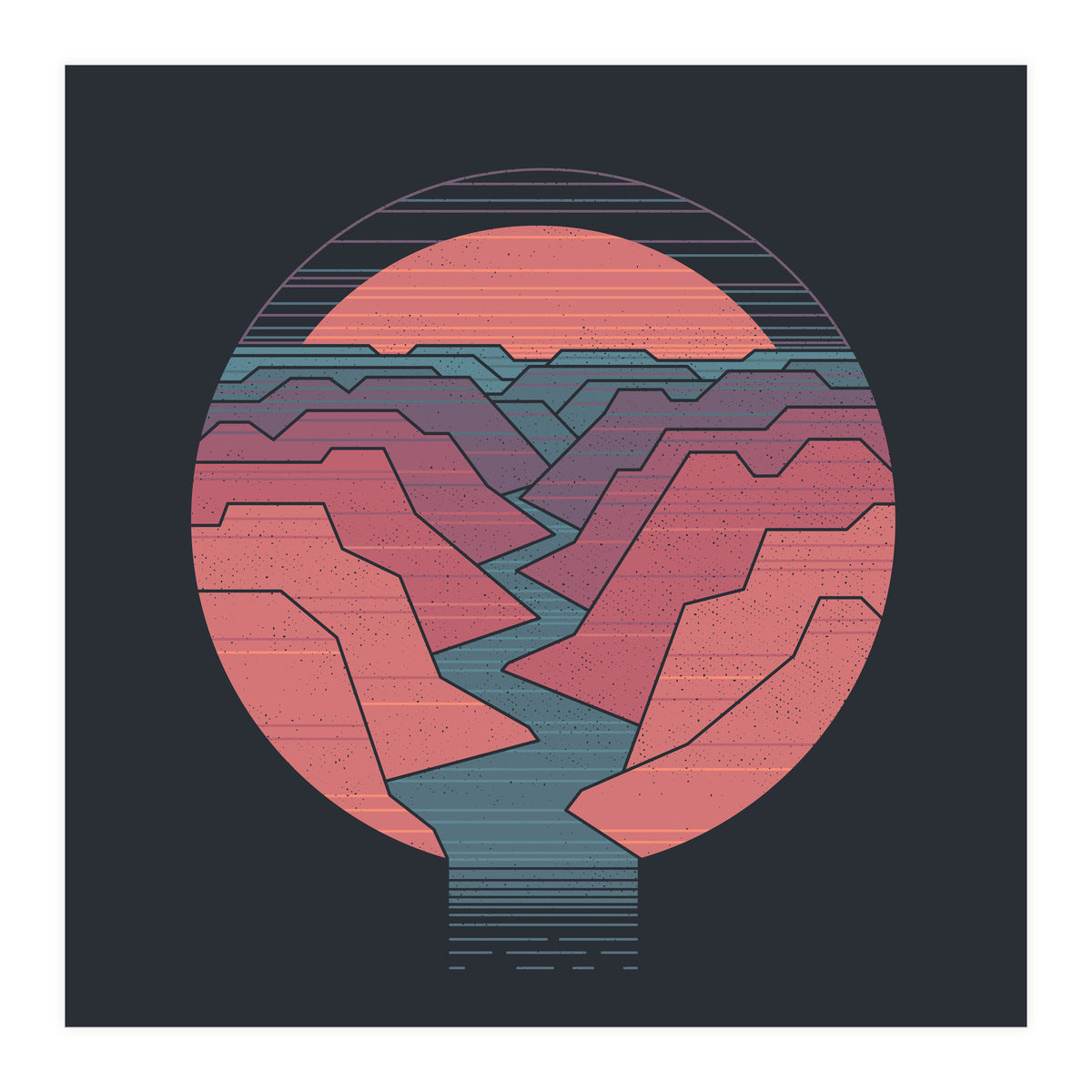 Canyon River (Print Only)