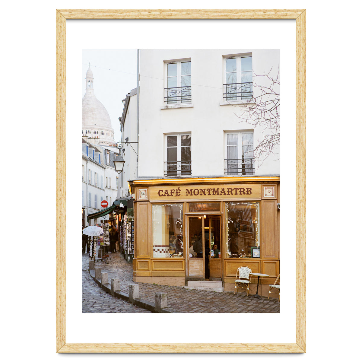 Cafe Montmartre in Paris