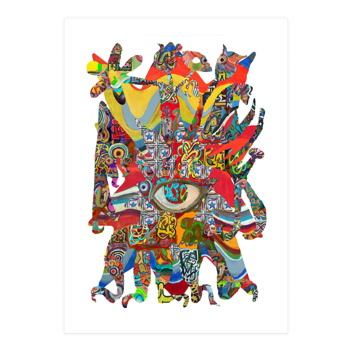 Pop Abstract 2023 123 Copia (Print Only)