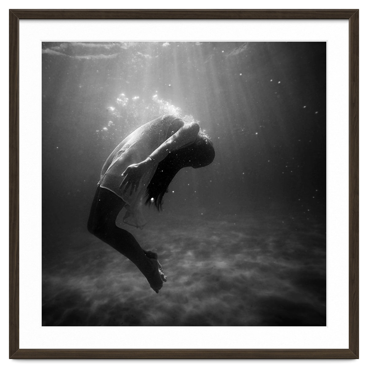 Woman Inside The Water