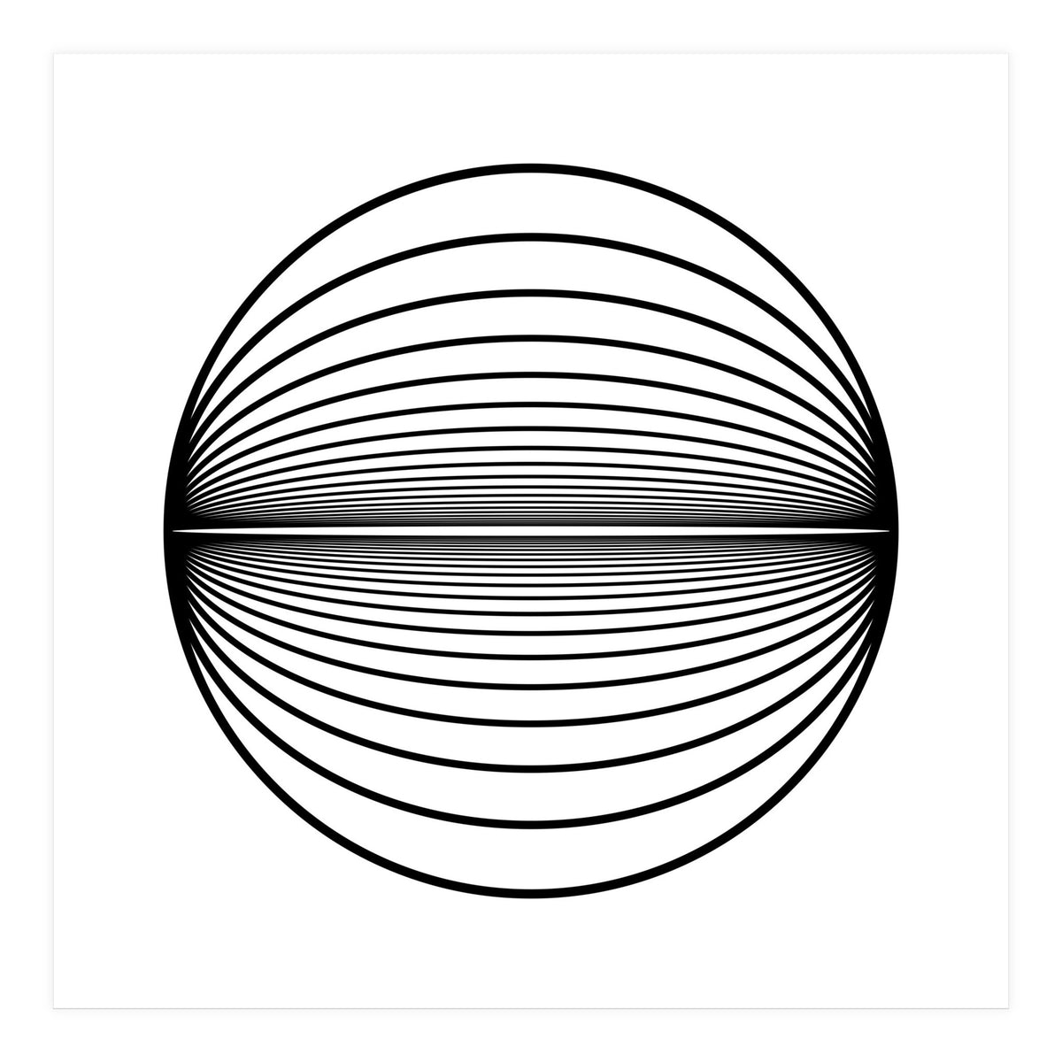 Event Horizon_White (Print Only)