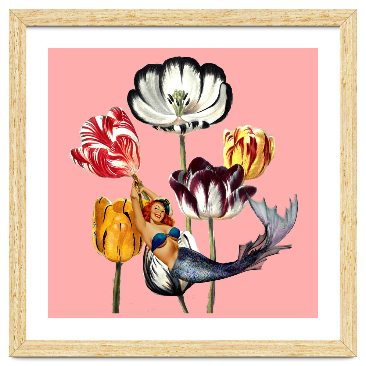 Mermaid On Earth Pink