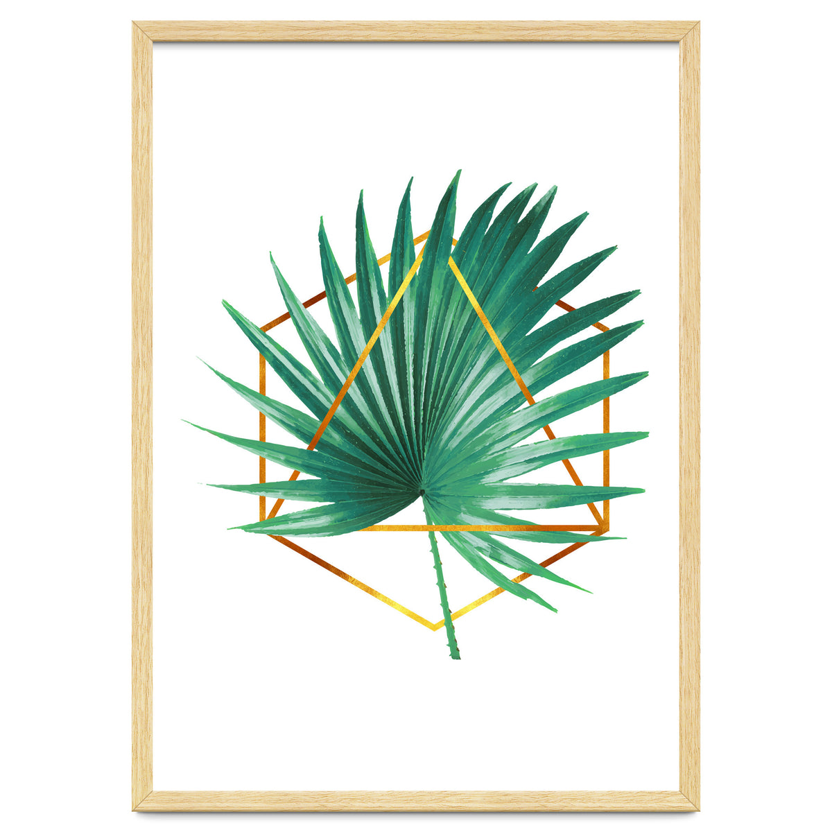 Tropical Palm Leaf 01