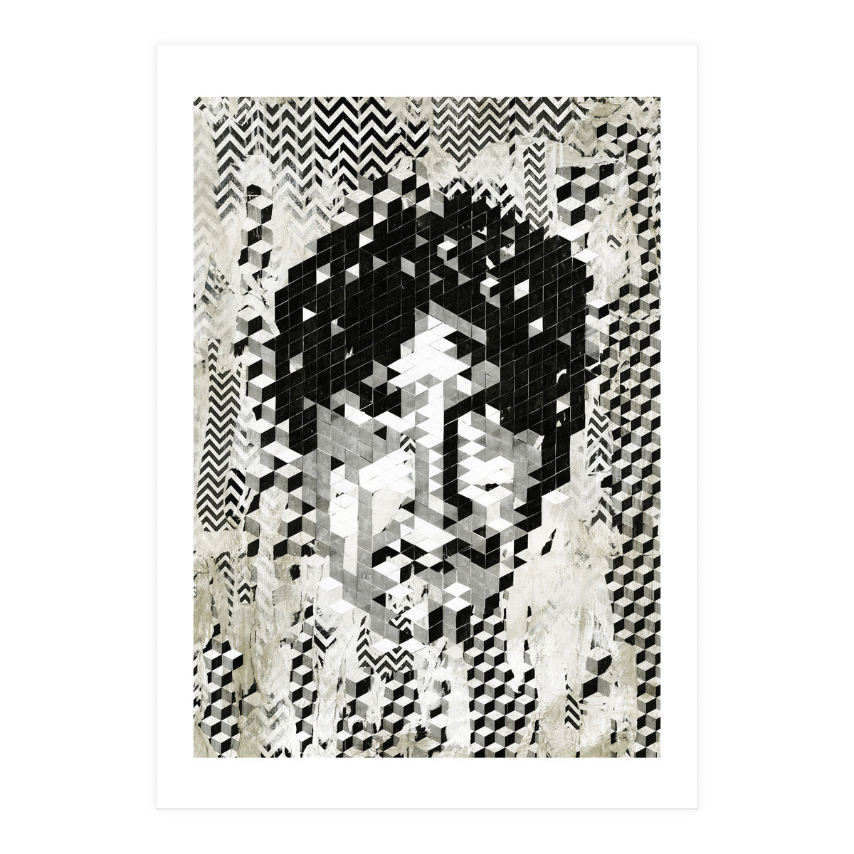 Cube Head (Print Only)