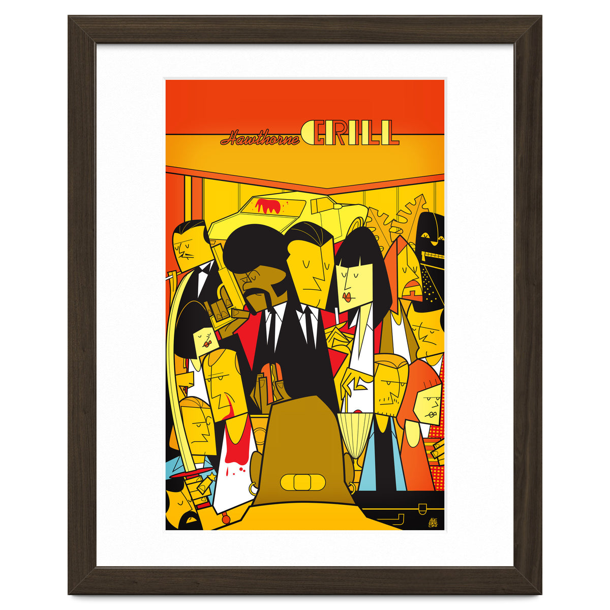 Pulp Fiction Alternative Movie Poster