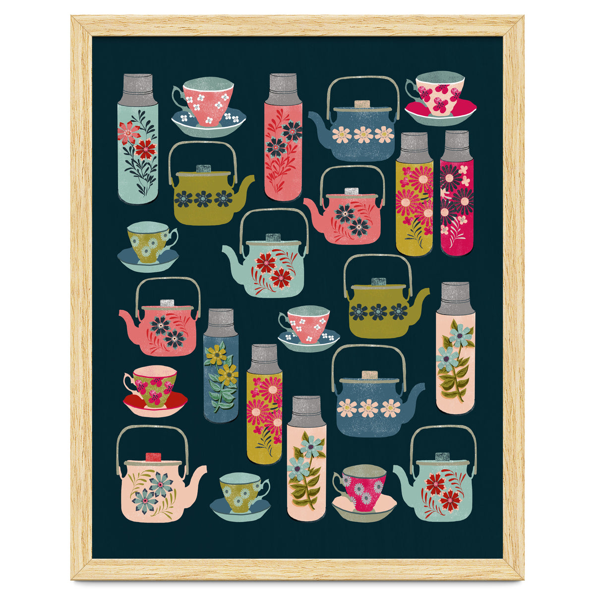 Vintage Thermos and Teapots