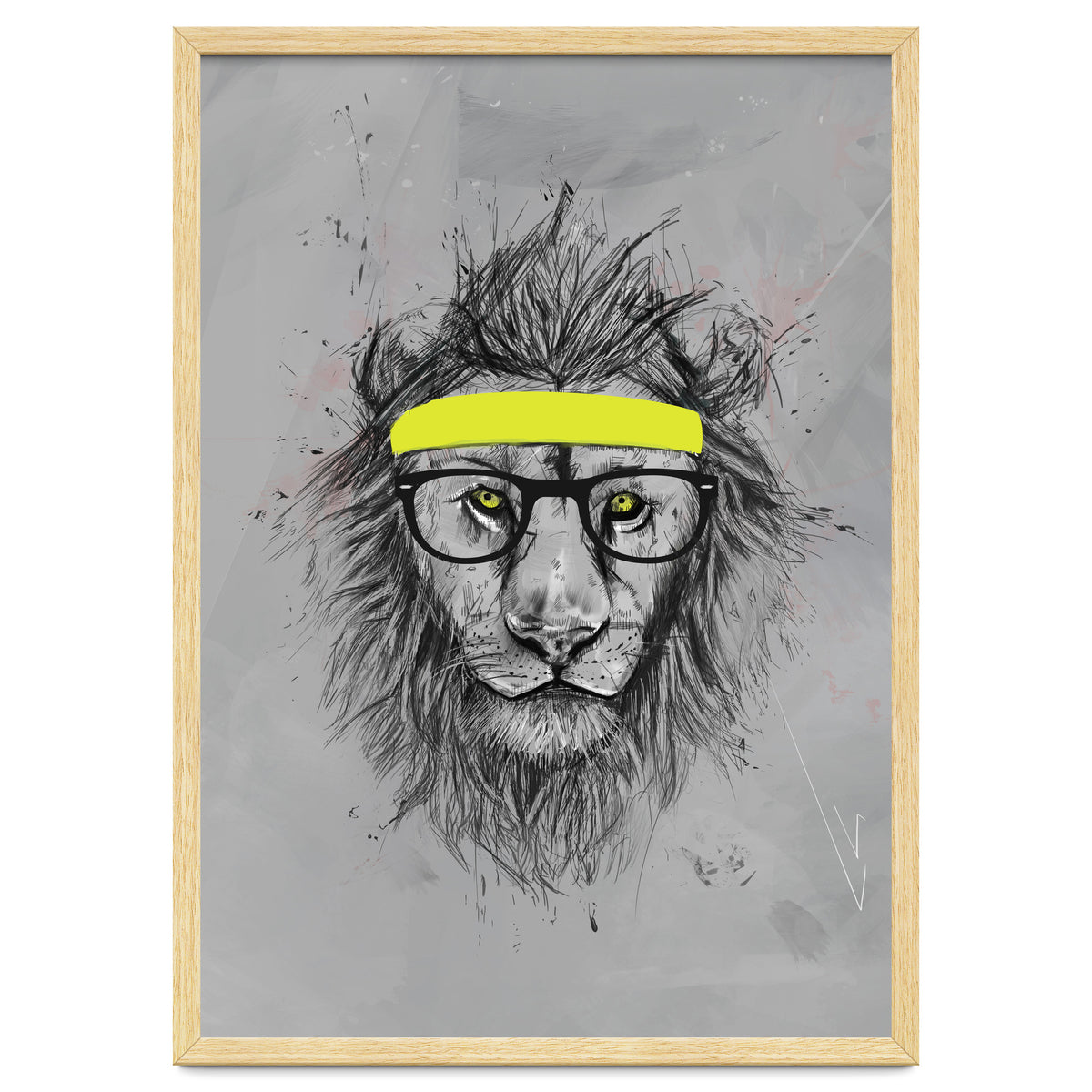 Hipster Lion
