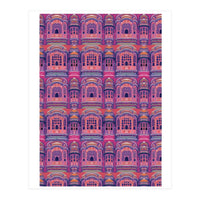 Hawa Mahal (Wind Palace) Retro - India (Print Only)
