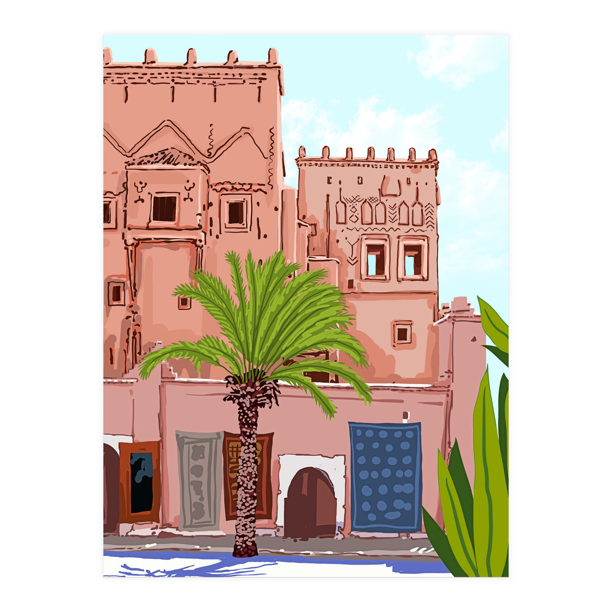 Life In Morocco  (Print Only)