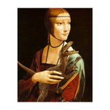 Lady With A Velociraptor (Print Only) thumbnail