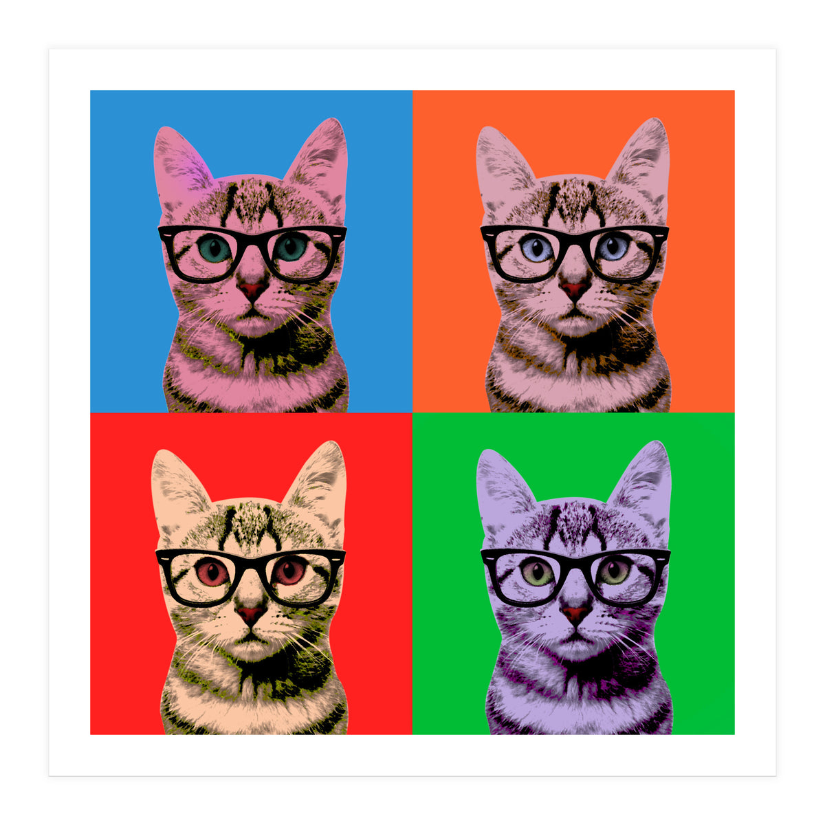 Warhol Cat (Print Only)