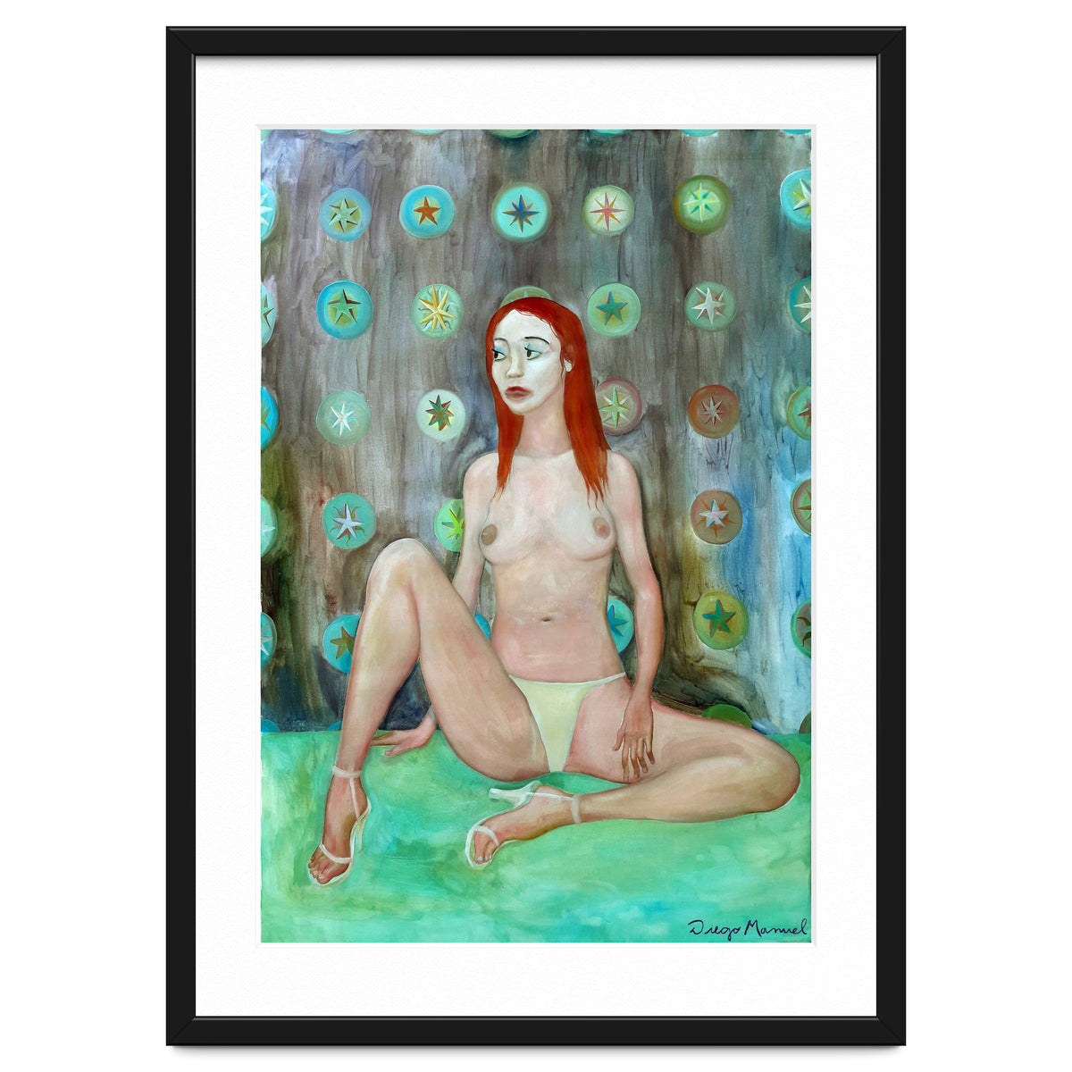 Retrato Con Estrellas