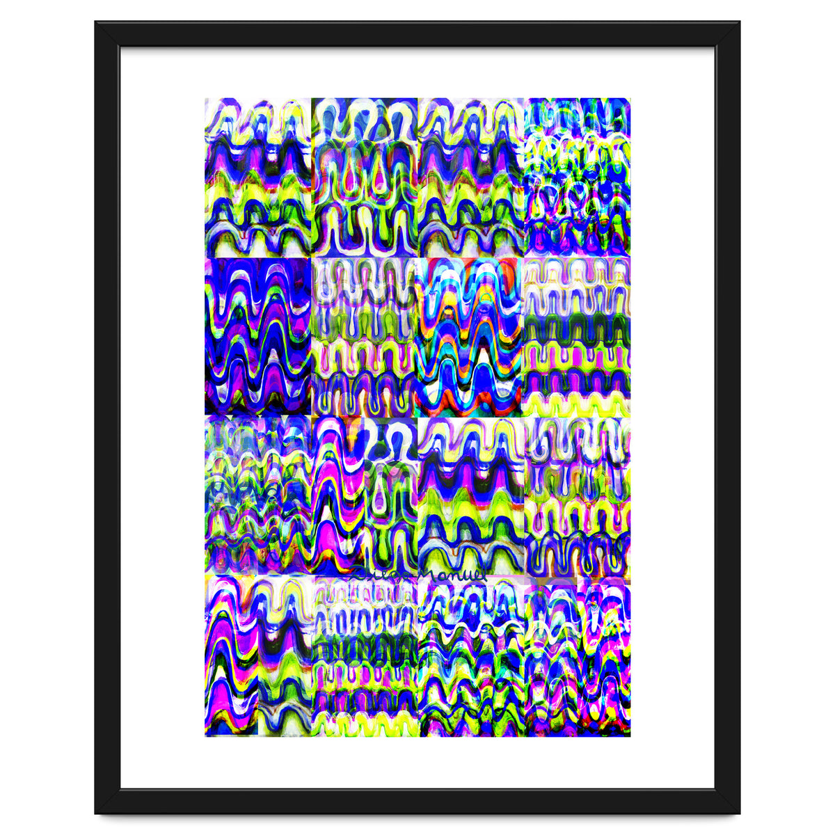 Pop abstract color full