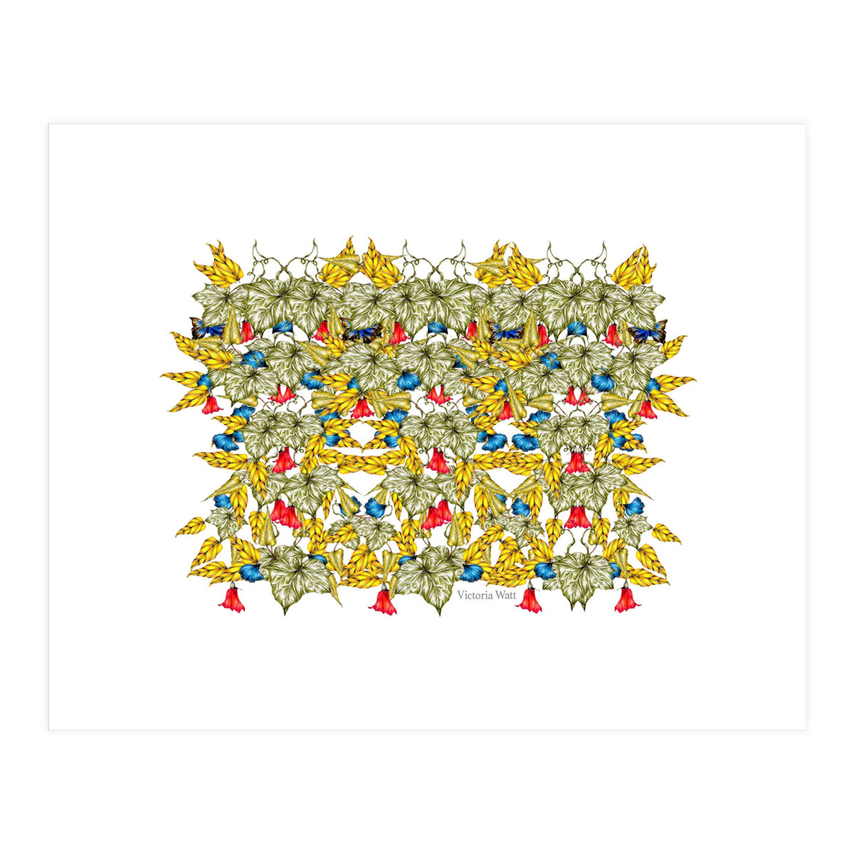 Wall Of Ivy Victoria Watt (Print Only)