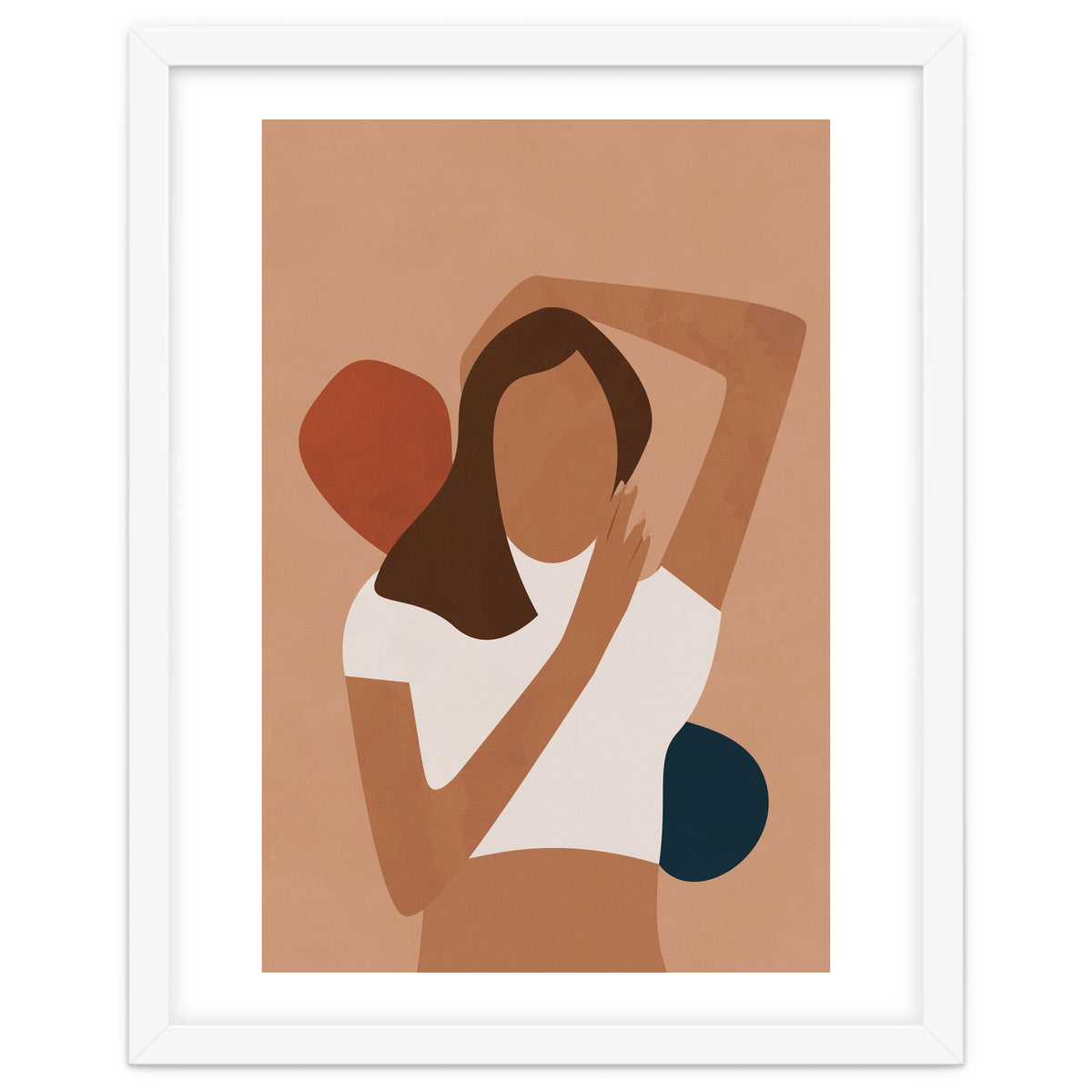 Boho Woman EarthyTones