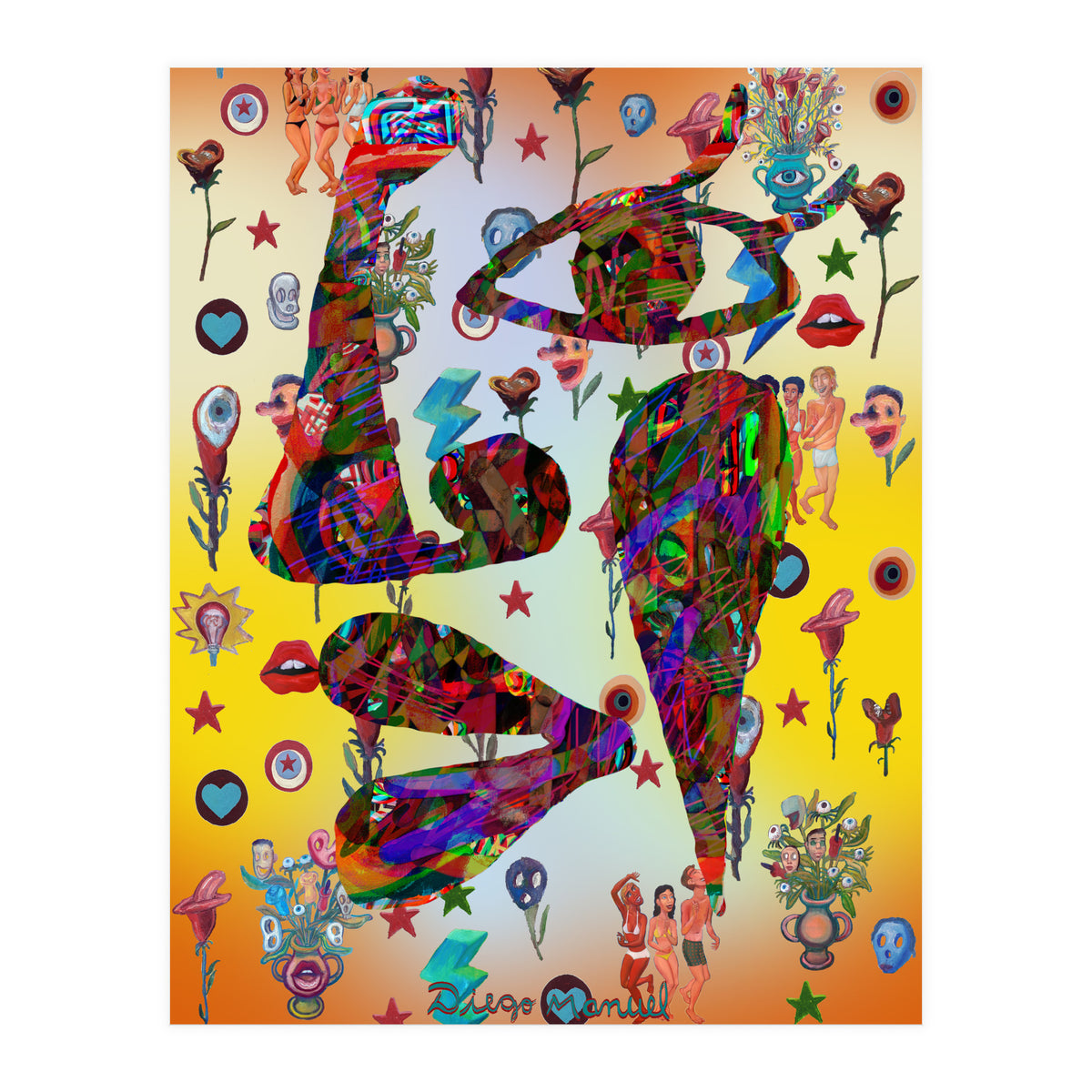 Graffiti Digital 12 2022 B 2 (Print Only)