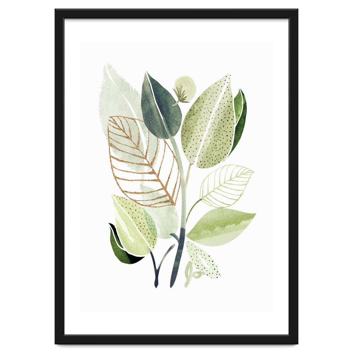 Spring Botanical Collage