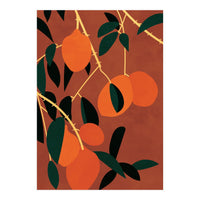 Terracotta Boho Lemon Tree (Print Only)