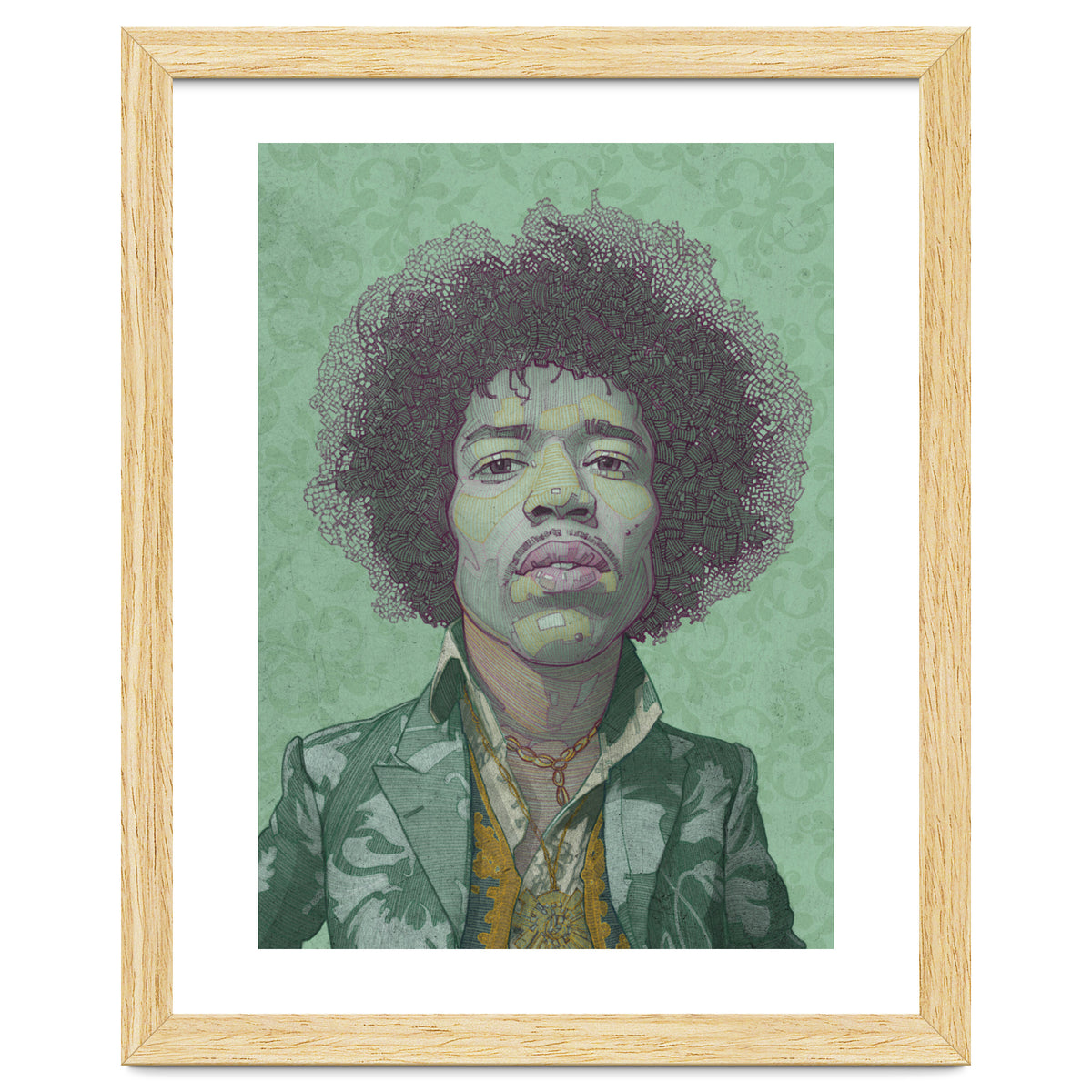 Hendrix Illustration