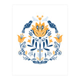 Scandinavian Folk Art  (Print Only) thumbnail