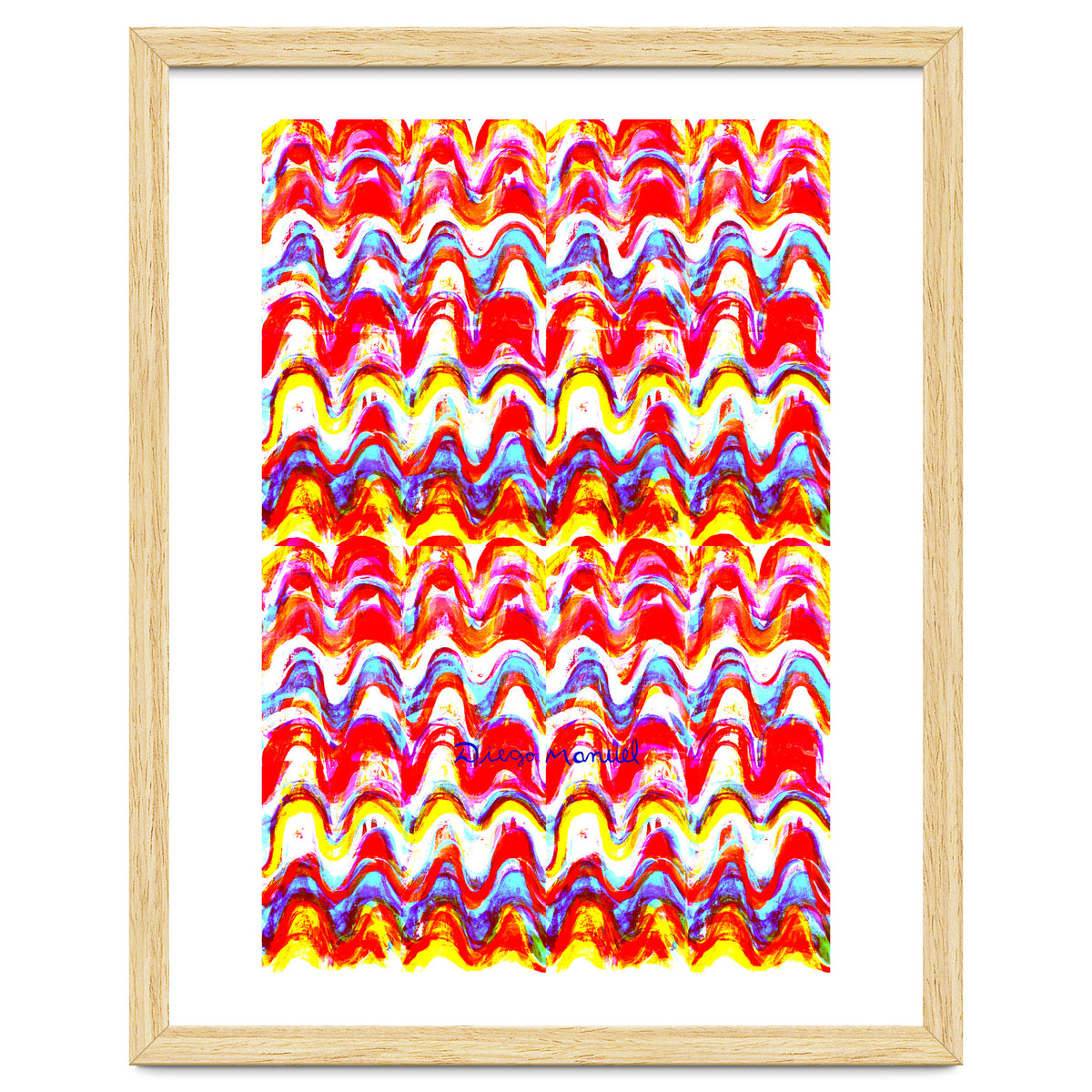 Pop abstract color full