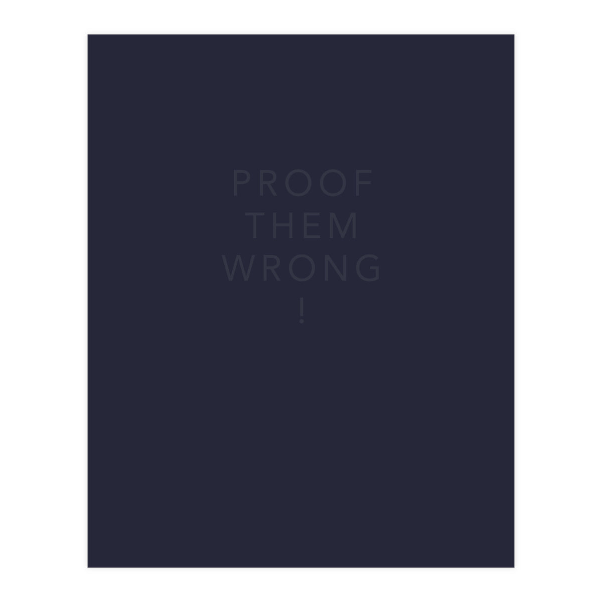 PROOF THEM (Print Only)