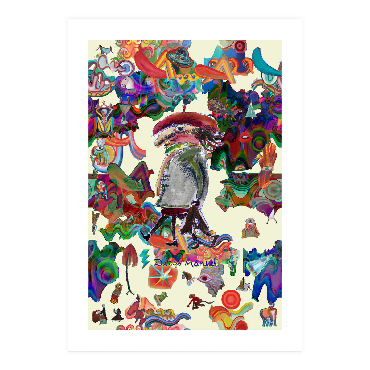 Graffitis 2021 Tapiz 64 (Print Only)