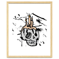 Skull Candlelight Sketch