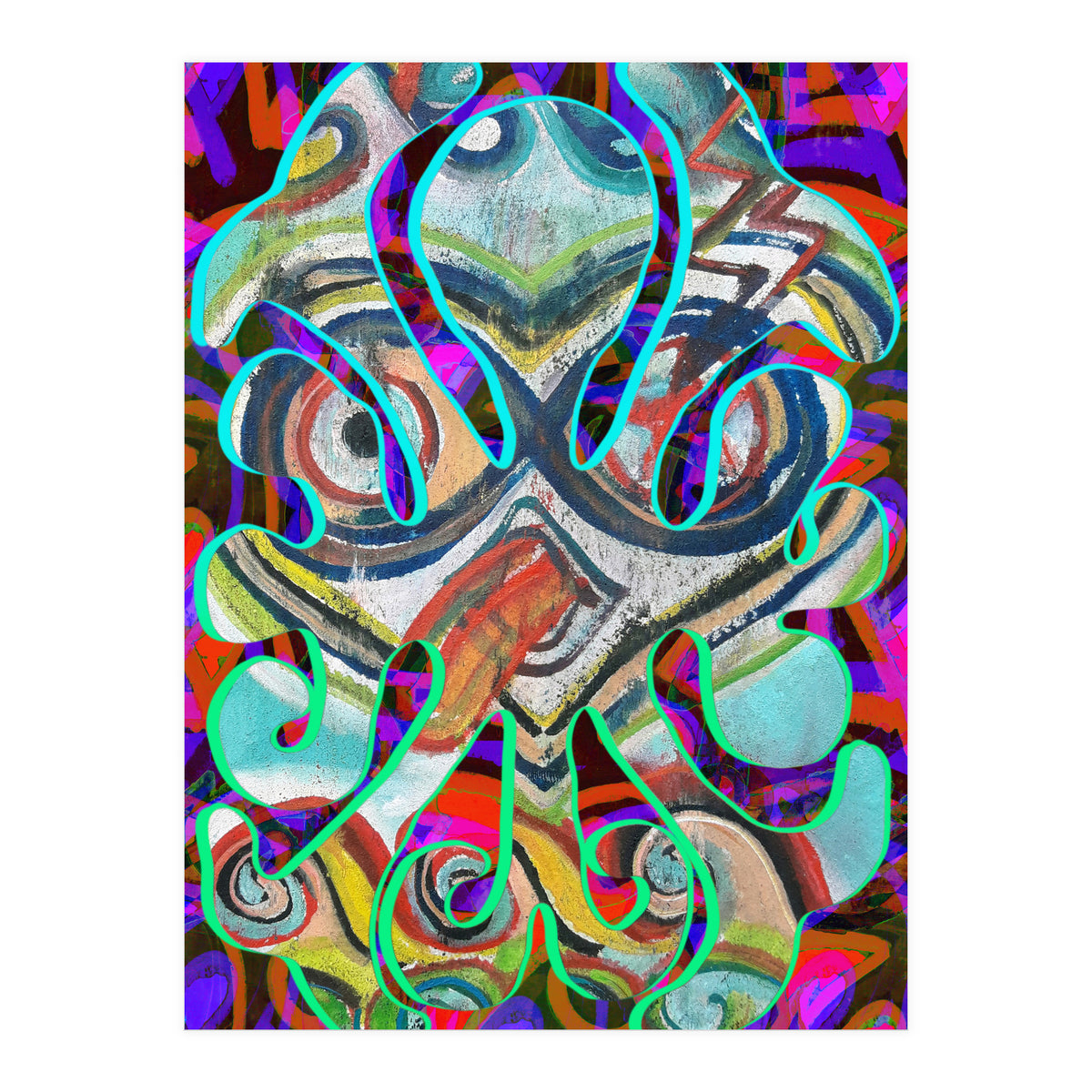 Pop Abstract 2023 Tapiz 56 (Print Only)