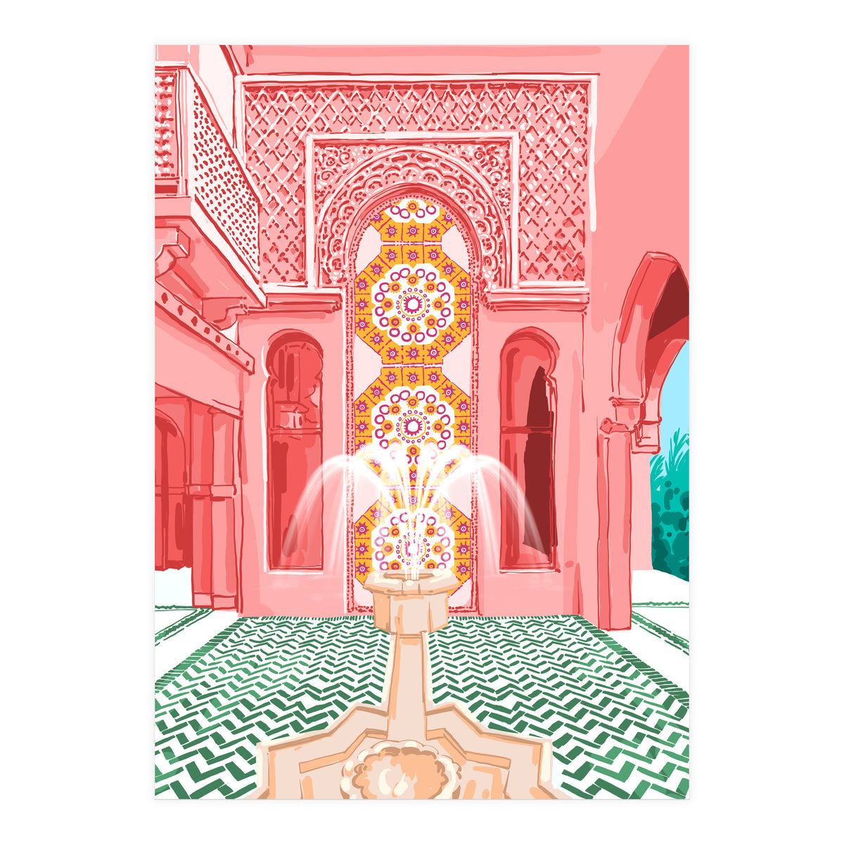 The Blush Palace (Print Only)