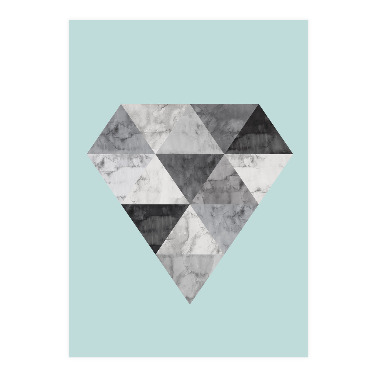 Geometric Rock IV (Print Only)