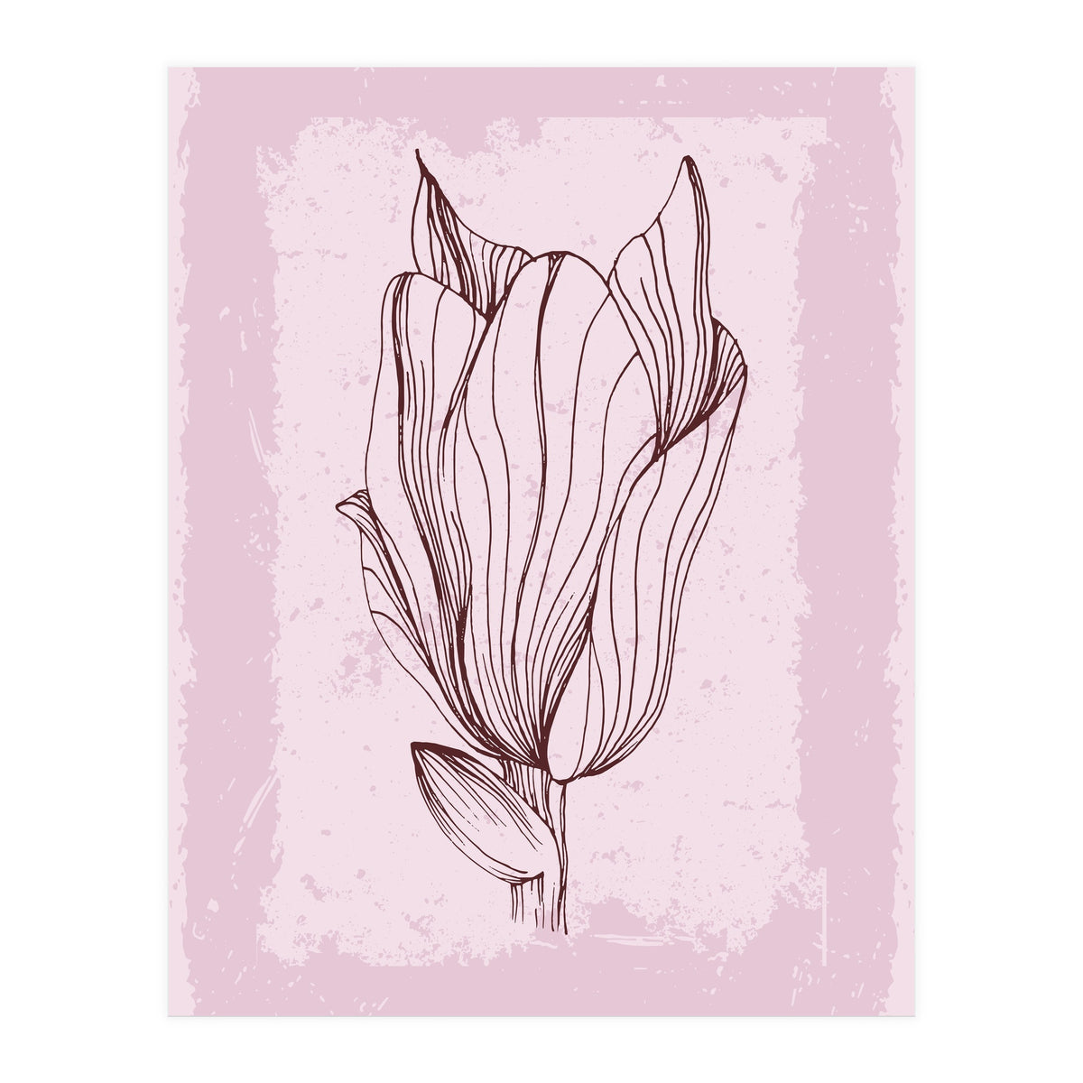 Magnolia Abstract Geometric Nordic (Print Only)