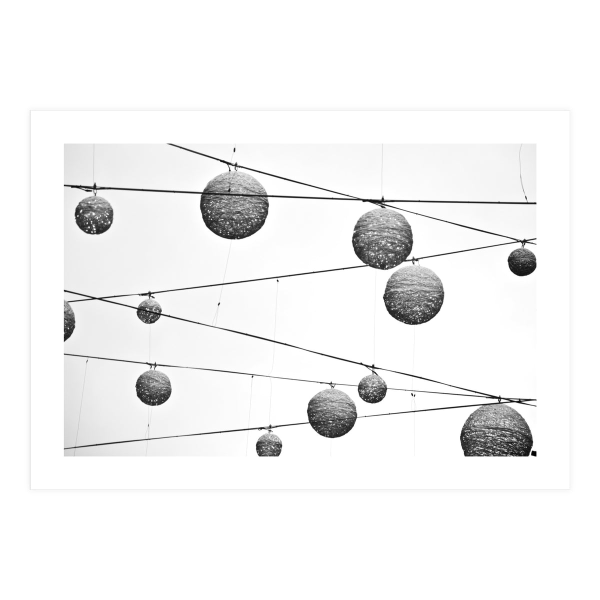 Light Balls, Urban London (Print Only)