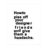 The Headache White (Print Only) thumbnail