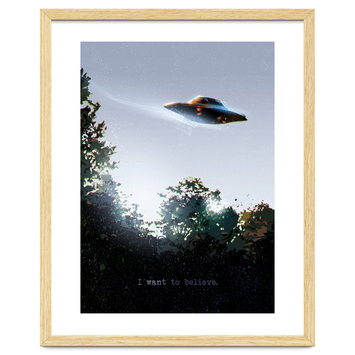 I Want To Believe Displate