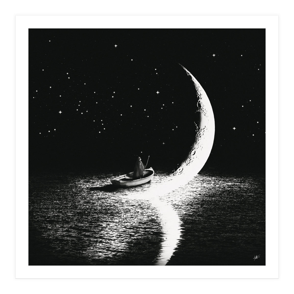 Arrival At Moonlight (Print Only)