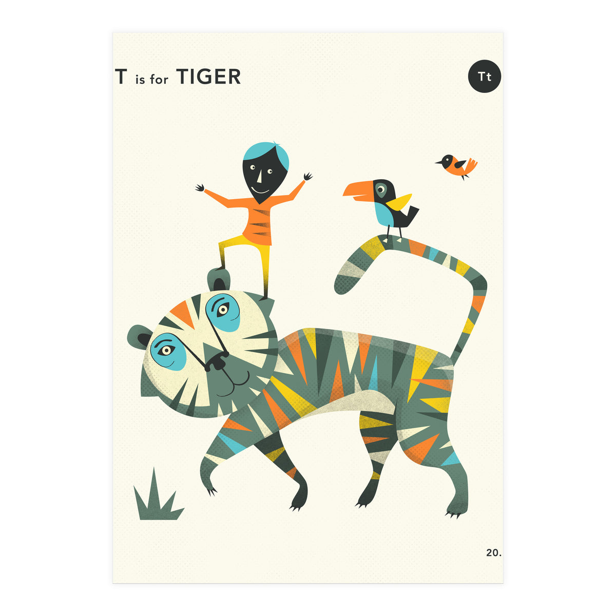 T Is For TIGER (Print Only)