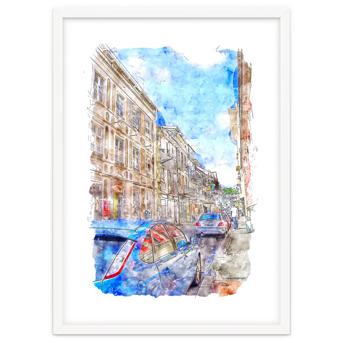 Street of Fort-de-France