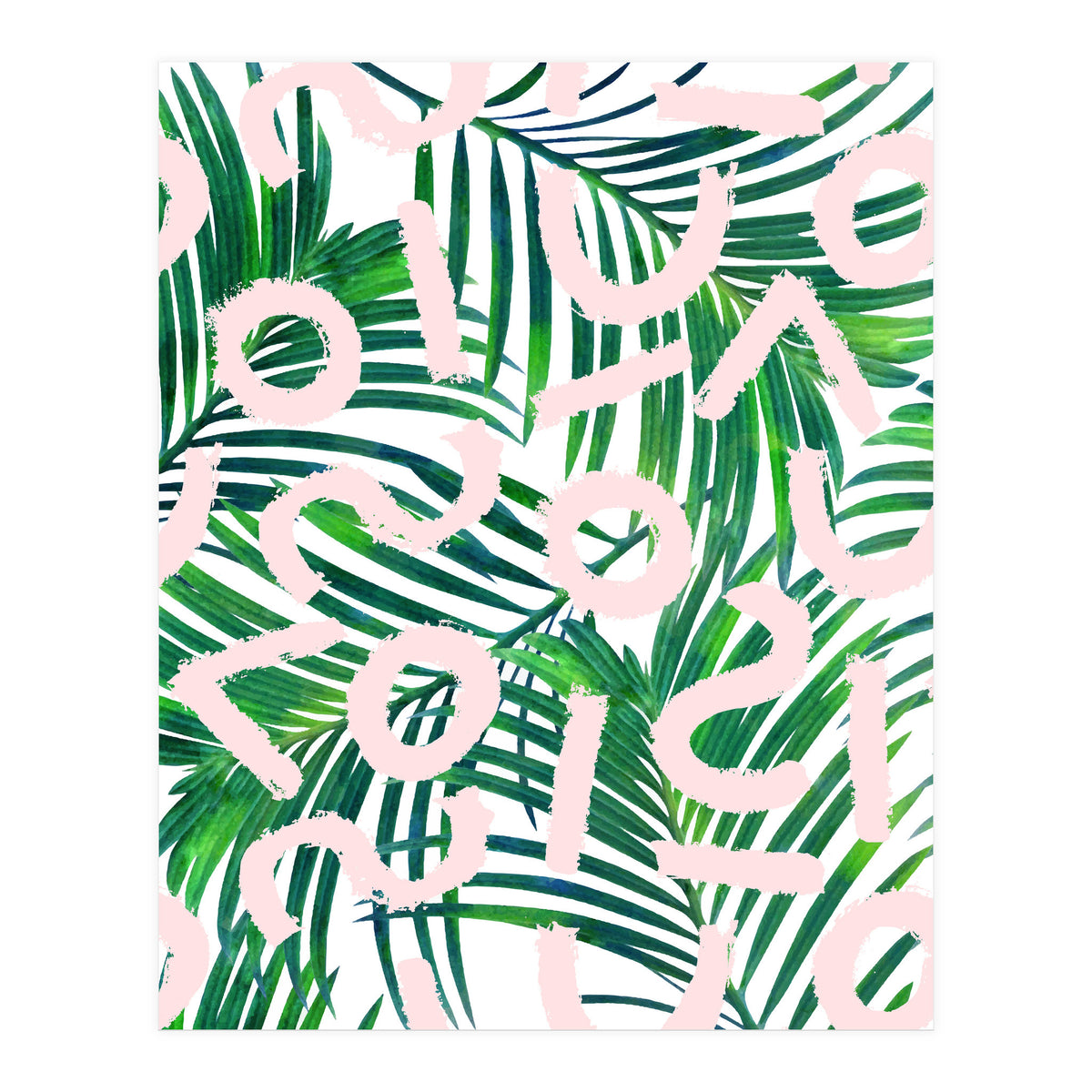 Palm + Pastel (Print Only)